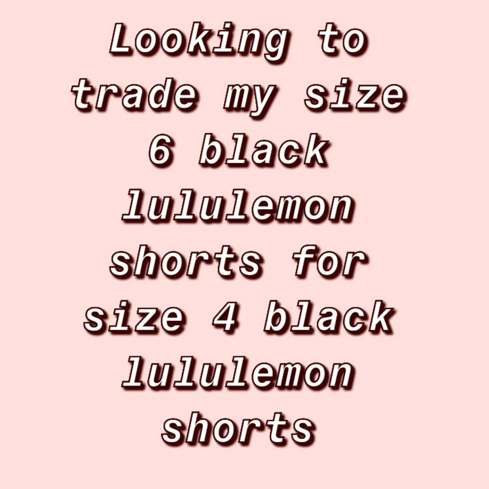 Lululemon Short Trade